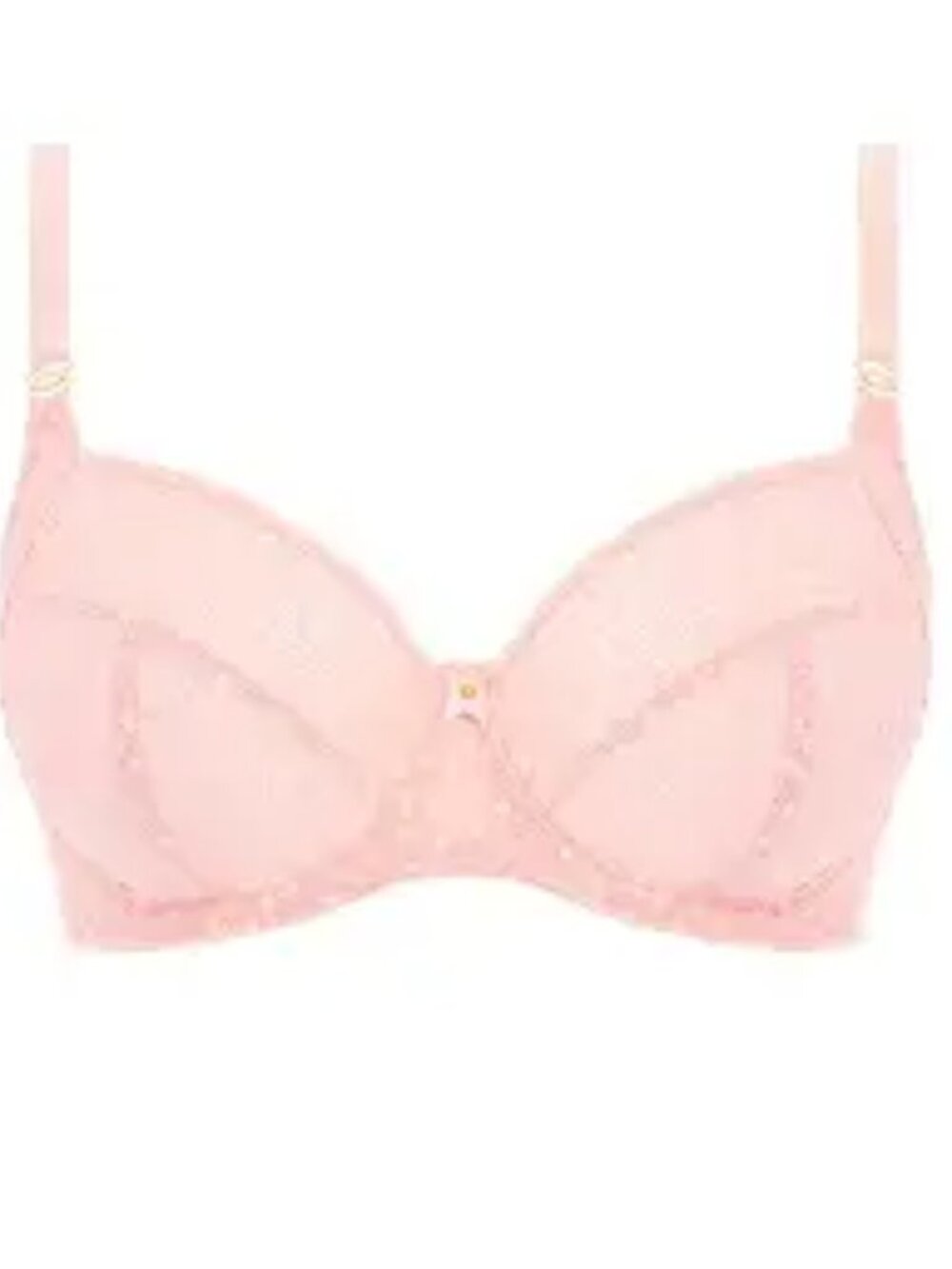FREYA Starlight Side Support Bra in Rosewater Pink Size 38DD Brand New NWT - Picture 2 of 8